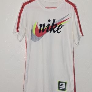 Nike Striped Logo Tshirt